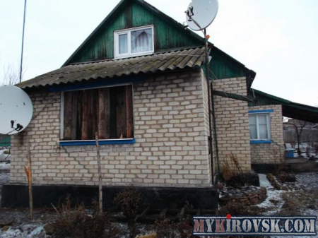 Попадания снарядов поселок Донецкий193