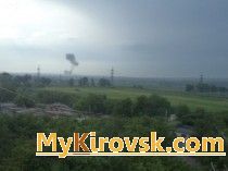 Обстрел Луганска артиллерией (+видео)