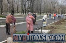 В Кировске с 1 апреля по 1 мая объявлен месячник по благоустройству территории.
