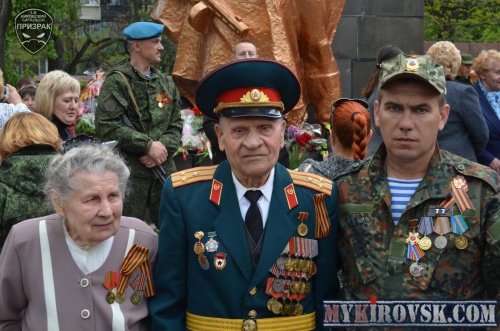 Митинг посвященный Дню Победы в Кировске (Фотоотчет)