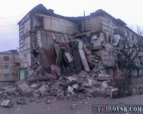 Видео разрушений из Первомайска 13 июня