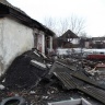 Попадания снарядов поселок Донецкий186