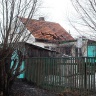 Попадания снарядов поселок Донецкий195