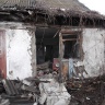 Попадания снарядов поселок Донецкий190
