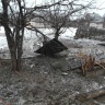 Попадания снарядов поселок Донецкий202